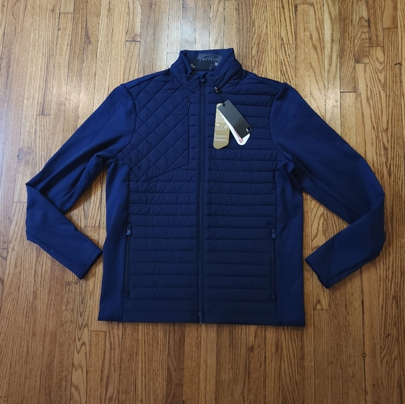 Greyson Other - Greyson Mens Yukon Hybrid Jacket Size S Blue NEW Performance Golf